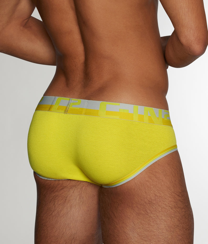 C-IN2 Mesh Low Rise Brief C-IN2 Mesh Low Rise Brief Yaron-yellow