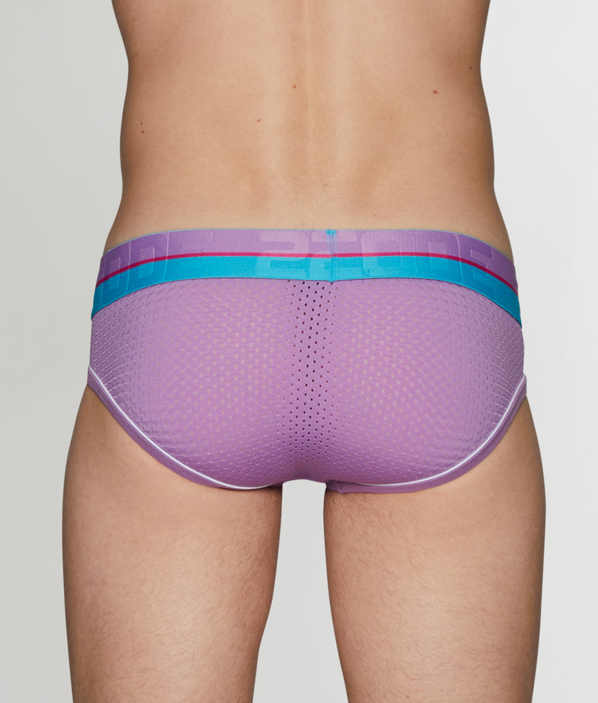 CODE 22 Bright Mesh Brief CODE 22 Bright Mesh Brief Grape