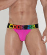 CODE 22 Pride Mesh Jockstrap CODE 22 Pride Mesh Jockstrap Bright-pink