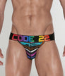 CODE 22 Pride Mesh Jockstrap CODE 22 Pride Mesh Jockstrap Black-pattern