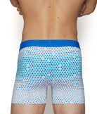 Wood Boxer Brief with Fly Blue-diamond-gradient