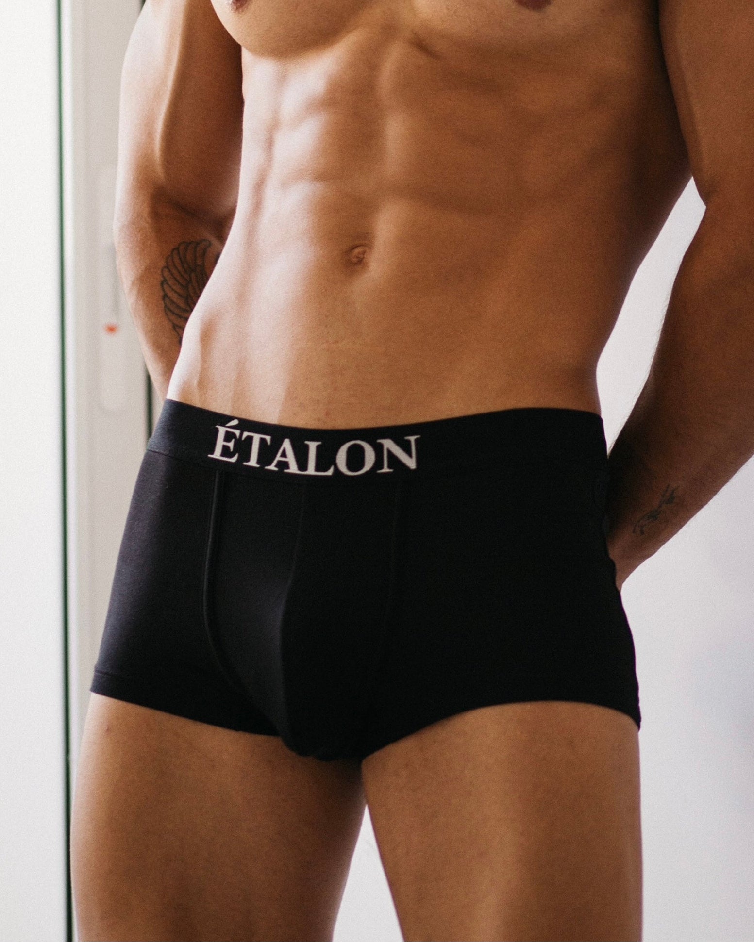 Étalon Signature Boxer Brief - mens boxer briefs modal stretch, side view