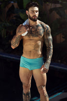 Étalon Aqua Swim Sunga - men's swim brief worn poolside, full body back