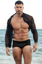 Étalon Black Swim Sunga - men's Brazilian swim brief back view