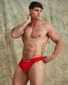 Étalon Signature Brief - mens briefs active stretch, full body pose