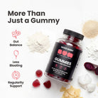 BUM Prebiotic Fiber Gummies — 2 gummies daily gut microbiome support supplement