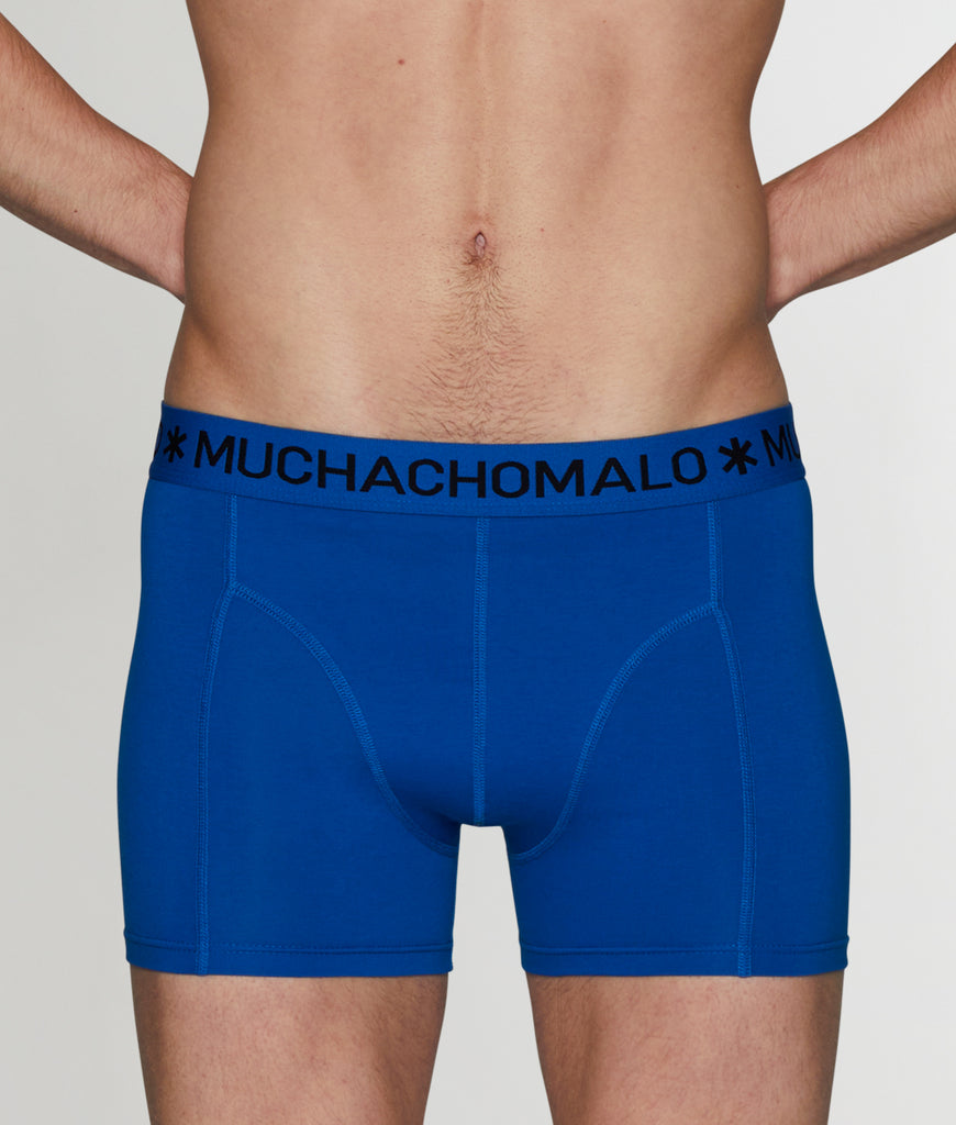 Muchachomalo Boxing Experience Solid Boxer Brief Muchachomalo Boxing Experience Solid Boxer Brief Blue