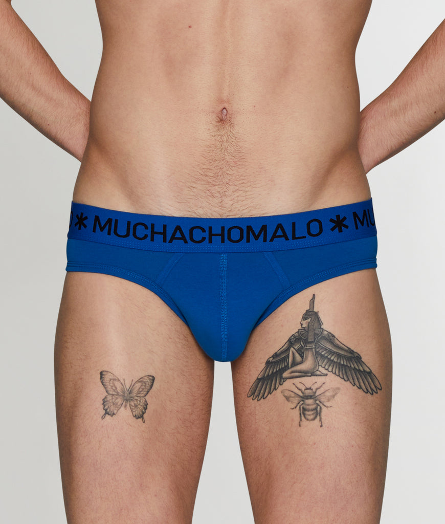 Muchachomalo Boxing Experience Solid Brief Muchachomalo Boxing Experience Solid Brief Blue