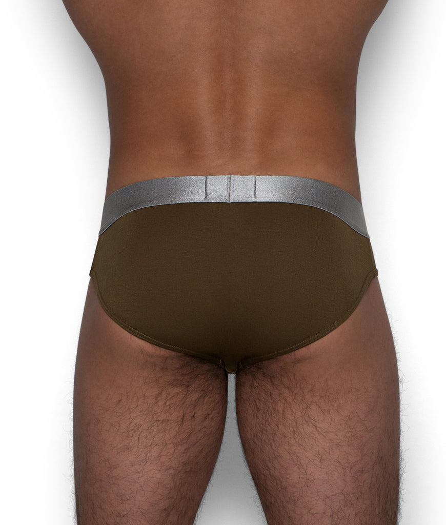 Parke & Ronen Solid Brief Parke & Ronen Solid Brief Army-solid