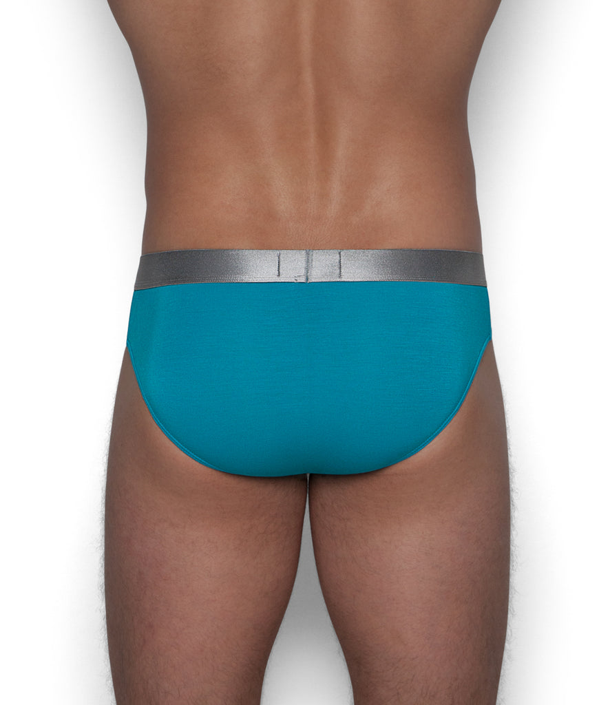 Parke & Ronen Solid Brief Parke & Ronen Solid Brief Turquoise-solid