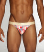 Parke & Ronen Printed Low-Rise Jockstrap Cezanne-sunset