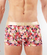 Parke & Ronen Printed Low-Rise Trunk Parke & Ronen Printed Low-Rise Trunk Camelia-pink