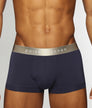 Parke & Ronen Solid Low-Rise Trunk Navy