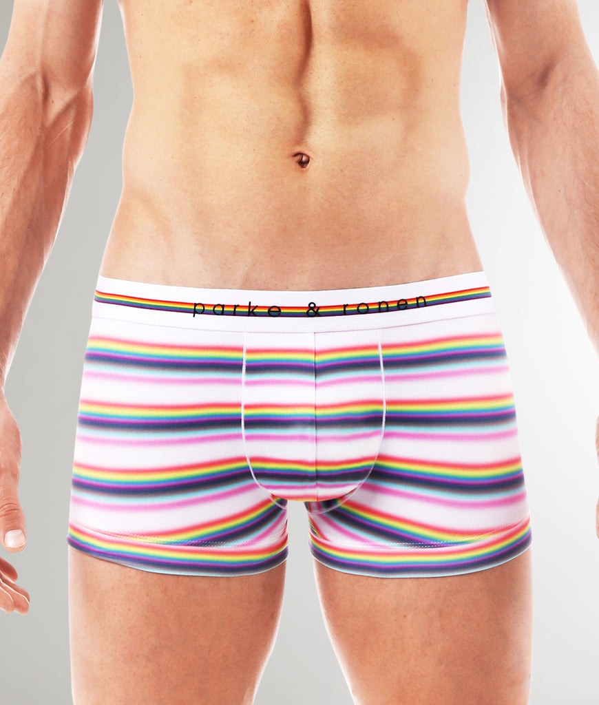 Parke & Ronen Pride Trunk Parke & Ronen Pride Trunk Prism-stripe-white