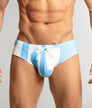 Rounderbum H2O Soccer Edition Package Swim Brief