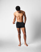 Teamm8 Ultra Sports Swim Short Jet - 2-inch inseam men's swim trunks, rear view