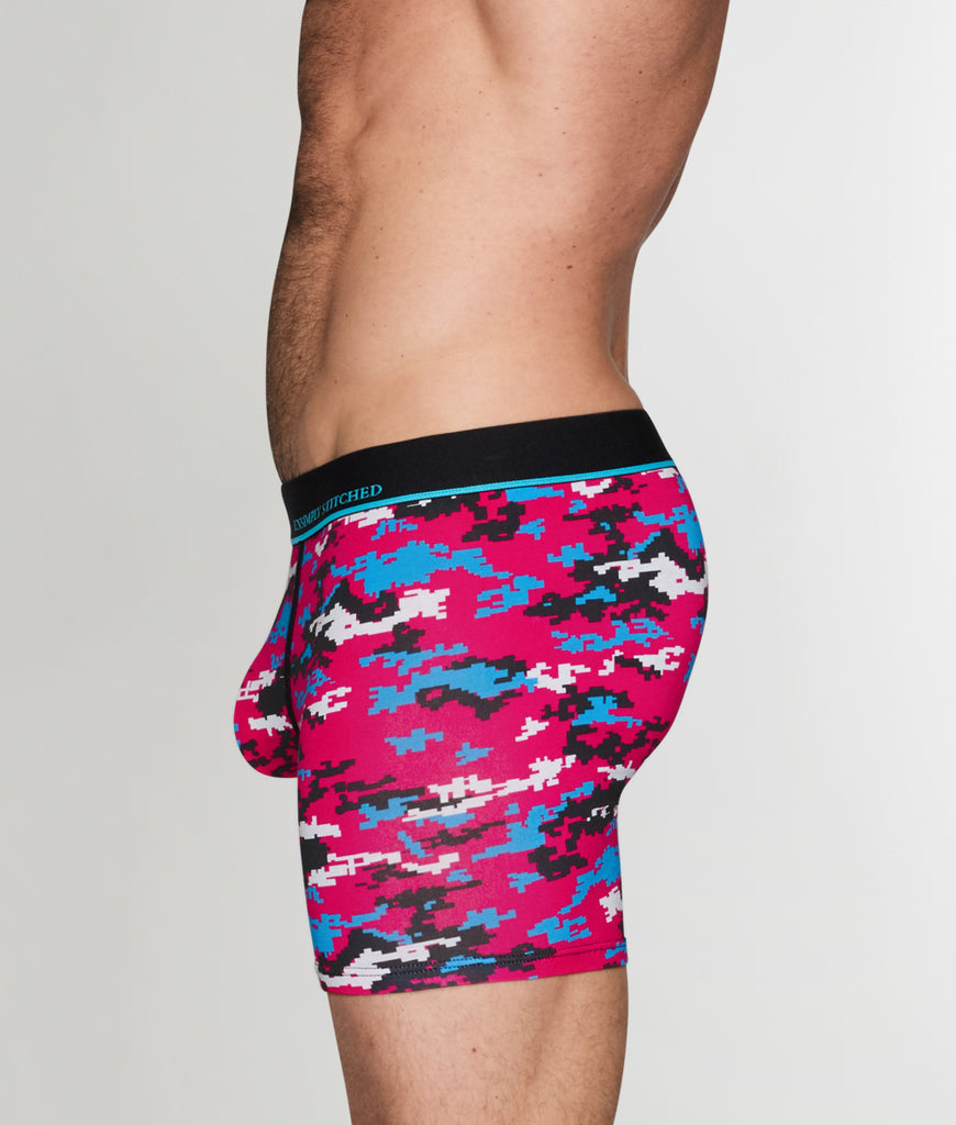 Unsimply Stitched Digital Camo Boxer Brief Unsimply Stitched Digital Camo Boxer Brief Pink-camo