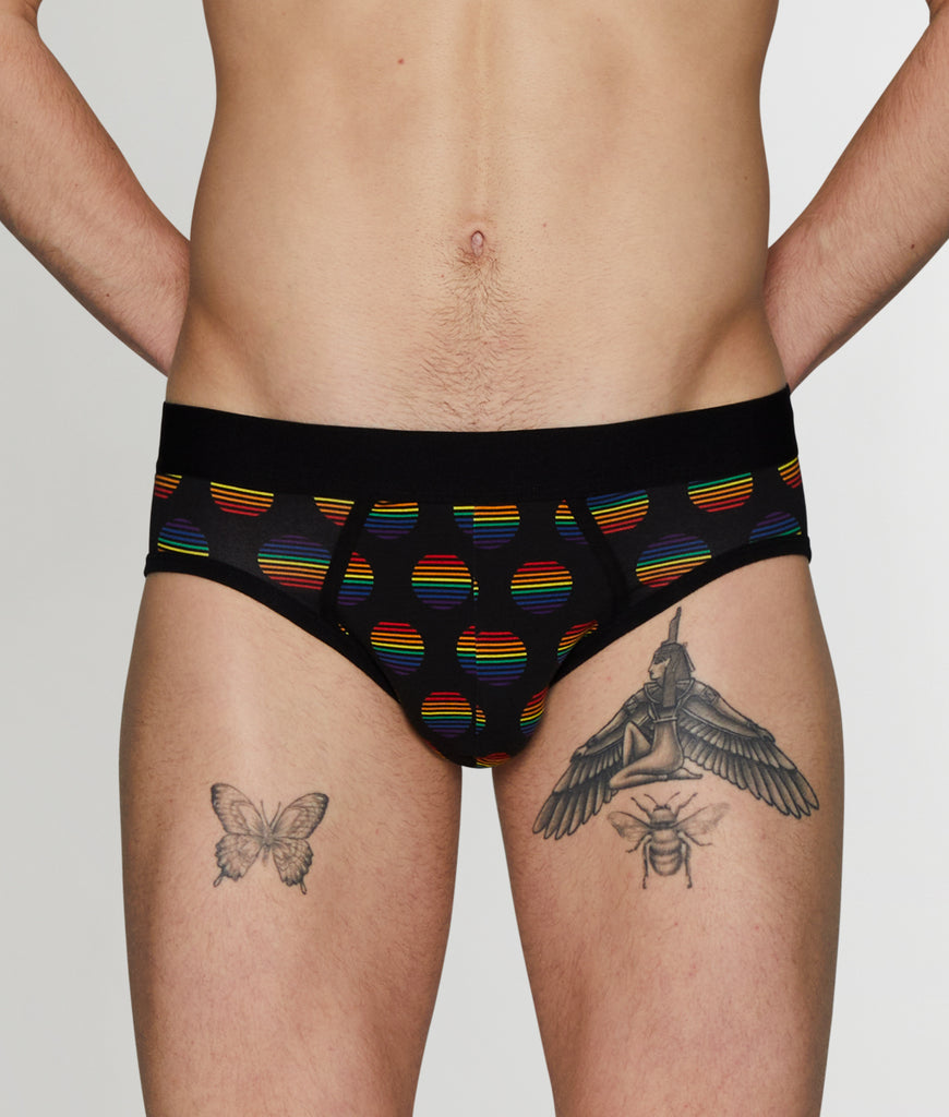 Unsimply Stitched Pride Polka Dot Brief Unsimply Stitched Pride Polka Dot Brief Pride-colors