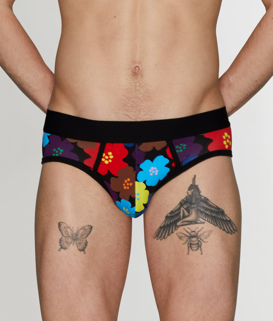 Unsimply Stitched Pride Florals Brief Unsimply Stitched Pride Florals Brief Pride-colors