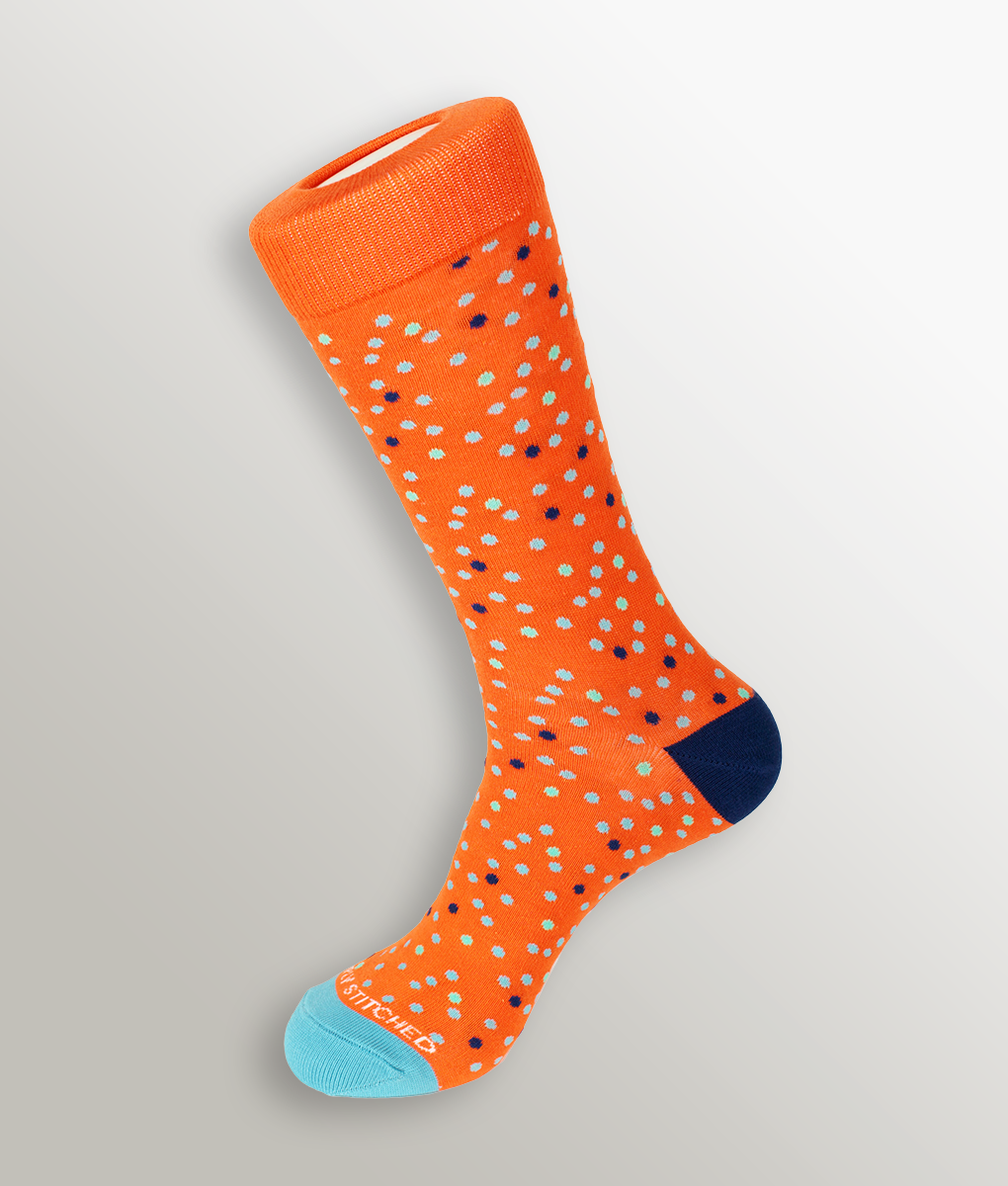 Unsimply Stitched Polka Dots Sock - Underwear Expert