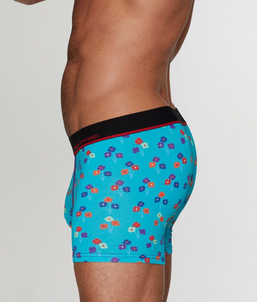 Unsimply Stitched Floral Trunk Unsimply Stitched Floral Trunk Aqua