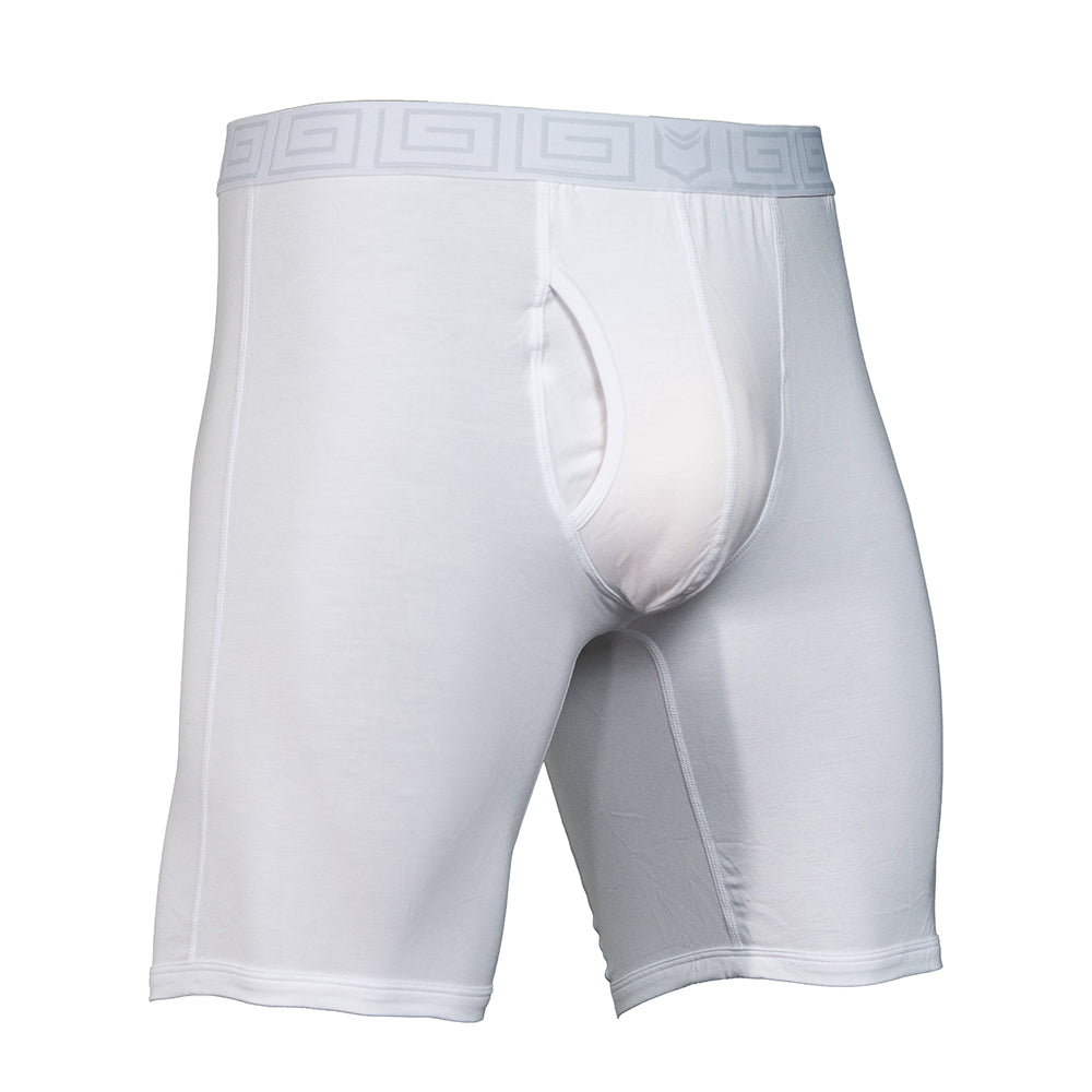 Sheath V Bamboo Men's 8" Sports Performance Boxer Brief