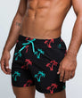 Bañador corto acolchado y relajado Rounderbum H2O negro