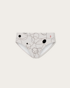 Reputation Sunga 02 White Drawing — men's ultra-matte sunga brief flatlay