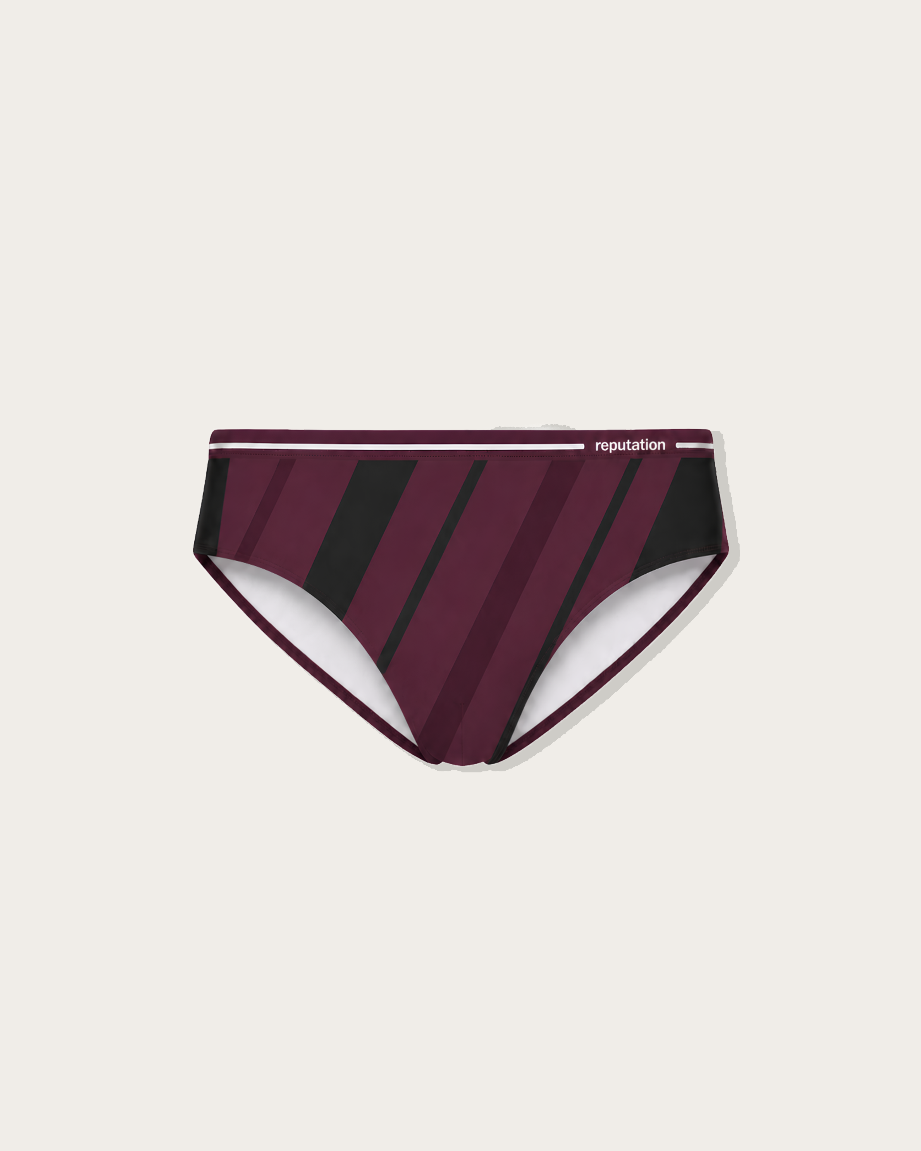 Reputation Sunga 02 Purple Vector — men's ultra-matte sunga brief flatlay