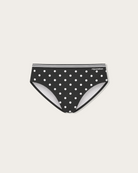 Reputation Swim Brief Sunga 02 Black Polka Dots — men's swim brief poolside lifestyle chlorine-resistant