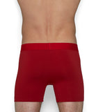 Wood Boxer Brief with Fly Crimson-red
