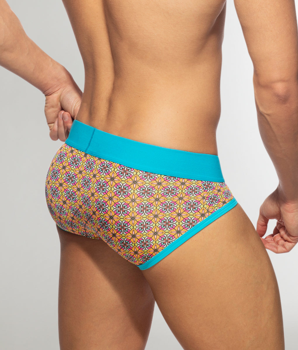 Addicted Damasco Swimderwear Brief Turquoise