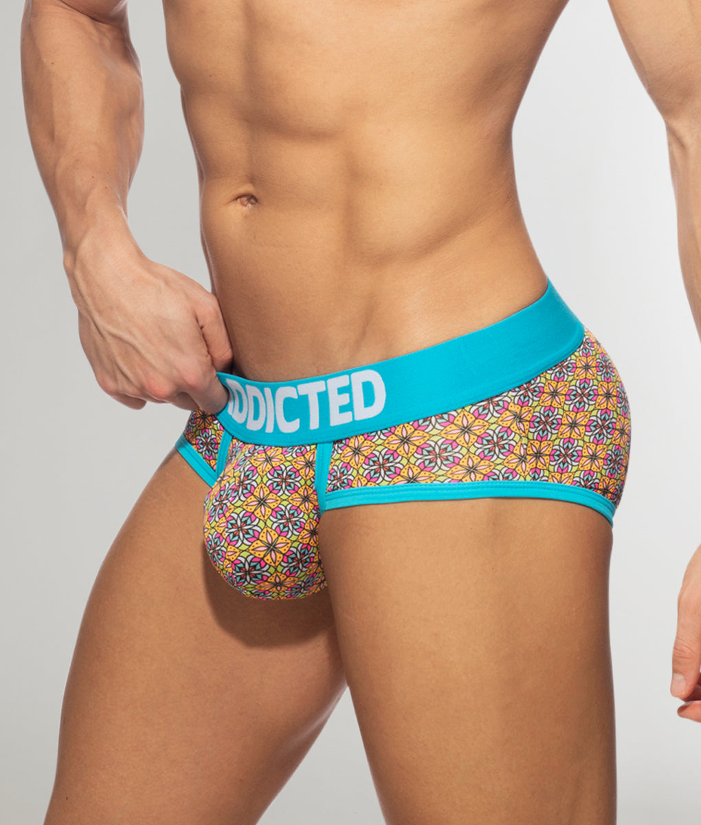 Addicted Damasco Swimderwear Brief Turquoise