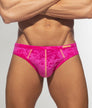 Addicted Velvet Shady Bikini Brief Fuchsia