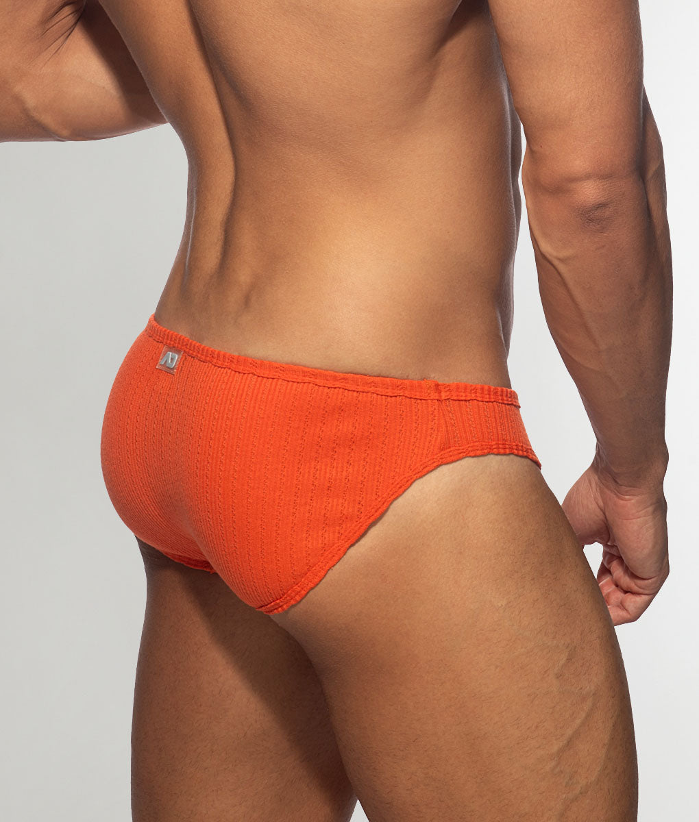 Addicted Puff Bikini Brief Orange