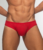 Addicted Puff Bikini Brief Red