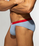 Addicted Pique Jeans Brief Royal-blue