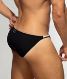 Addicted Sexy Rib Bikini Brief Black