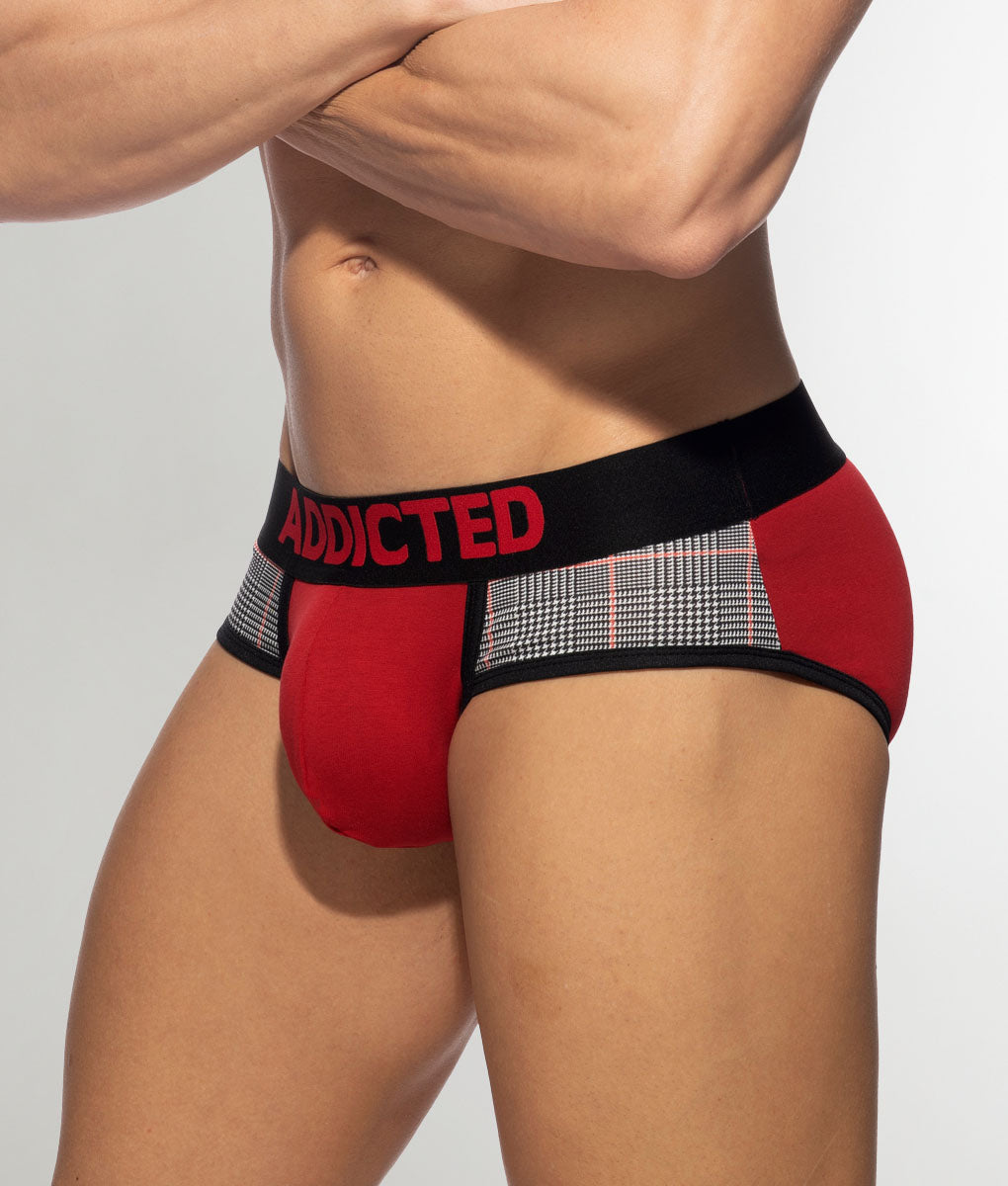 Addicted Scottish Combi Brief Red