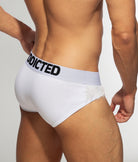Addicted Feather Combi Brief White