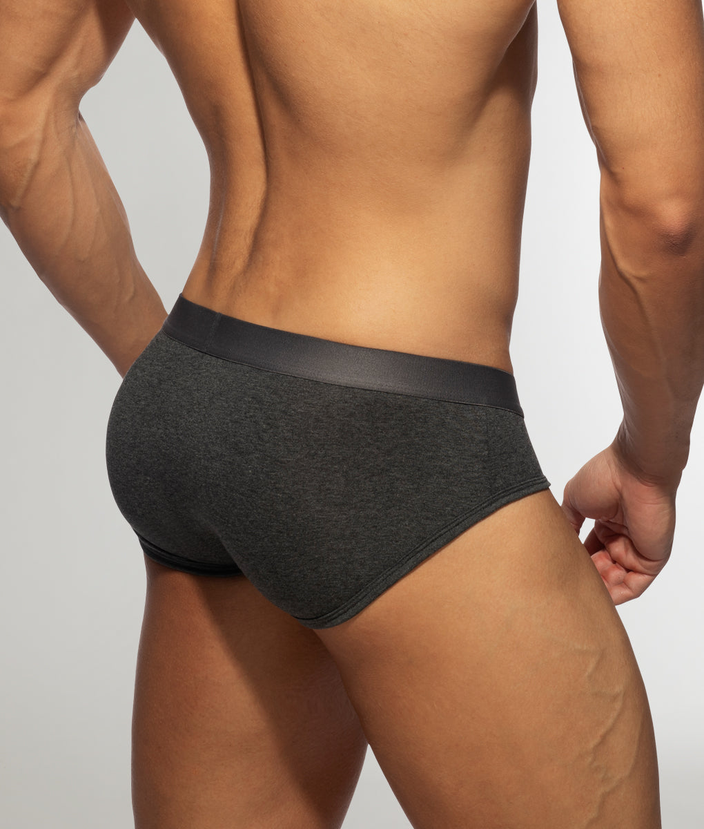 Addicted Basic Comfort Brief Charcoal