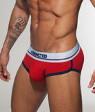 Addicted Curve Brief Red