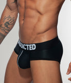 Addicted Push Up Mesh Brief Black