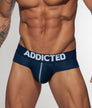 Addicted Push Up Mesh Brief Navy