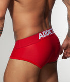 Addicted Push Up Mesh Brief Red