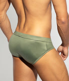 ES Collection Eco Shiny Brief Khaky
