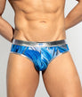 ES Collection Storm Glitter Brief Silver