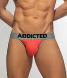 Addicted Basic Cotton Jockstrap Coral