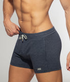 Addicted Plain Homewear Shorts Navy
