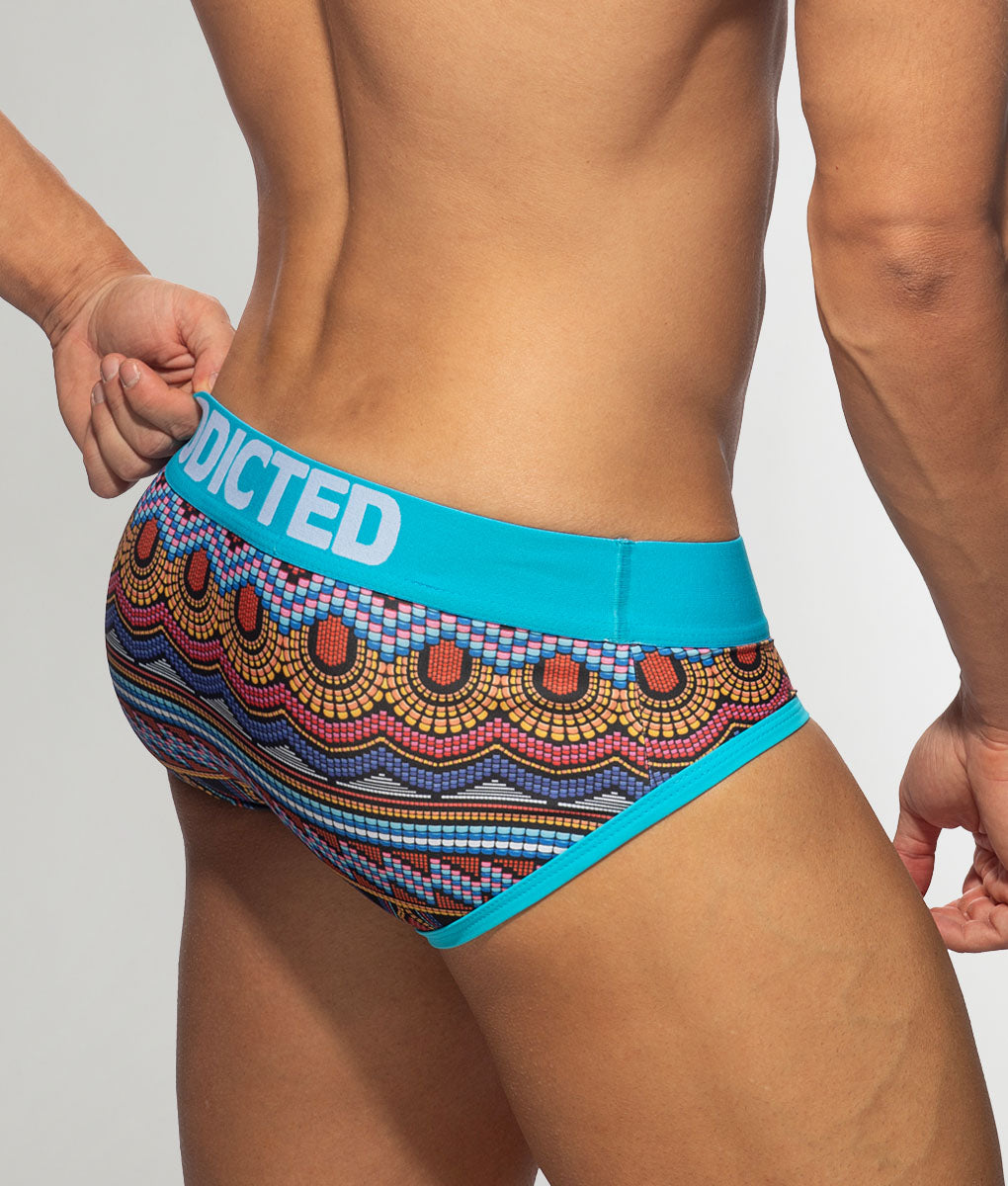 Addicted Sudan Swimderwear Brief Turquoise